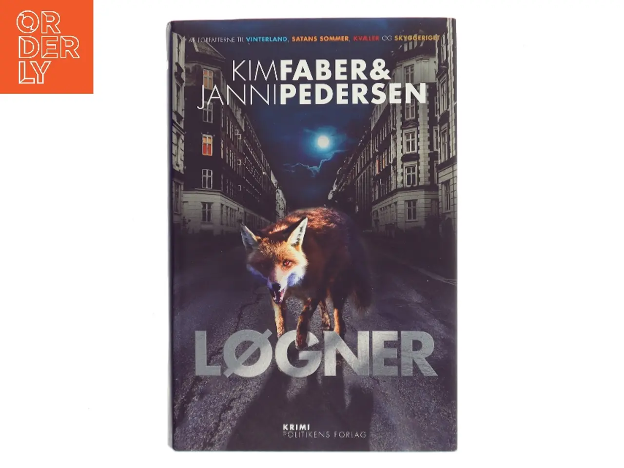 Billede 1 - Løgner : krimi af Kim Faber (Bog)