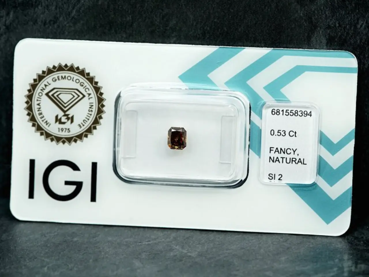 Billede 1 - Løs Diamant IGI-Certifikat.