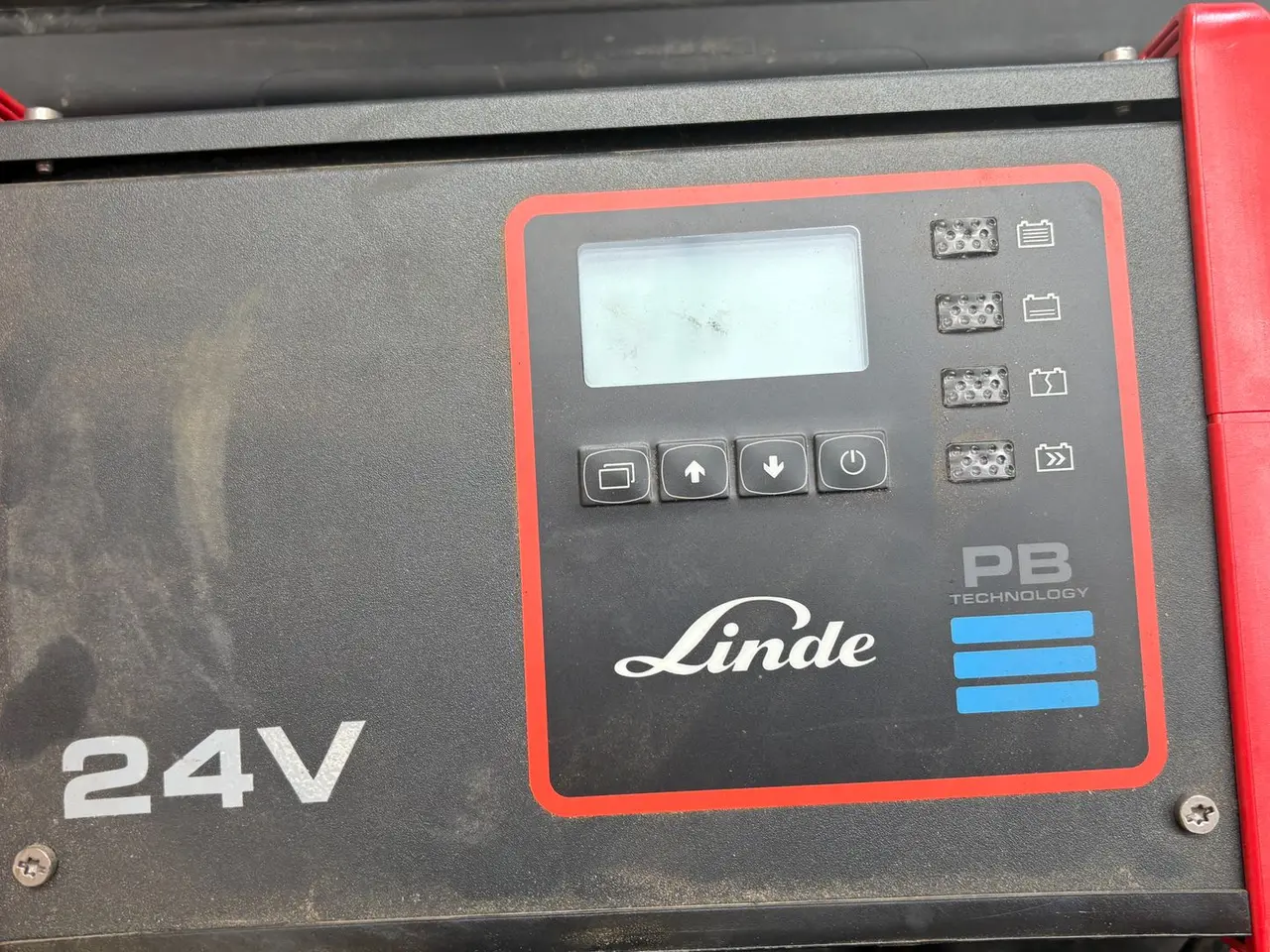Billede 6 - Linde T20 lang palletruck m. lader Med lange gafler
