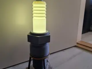 Tændrør som lampe