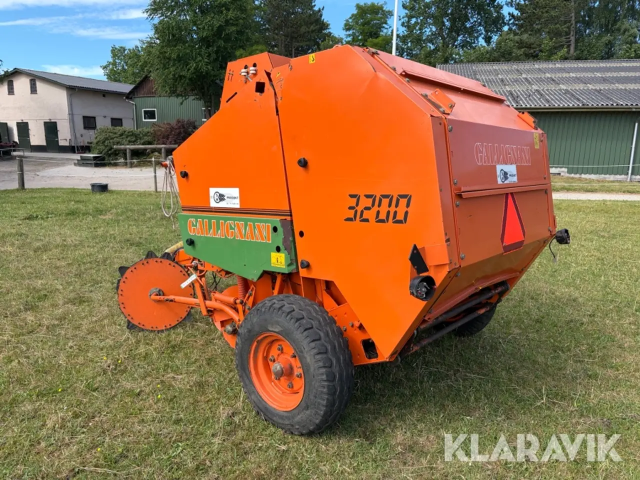 Billede 3 - Rundballepresser Gallignani 3200