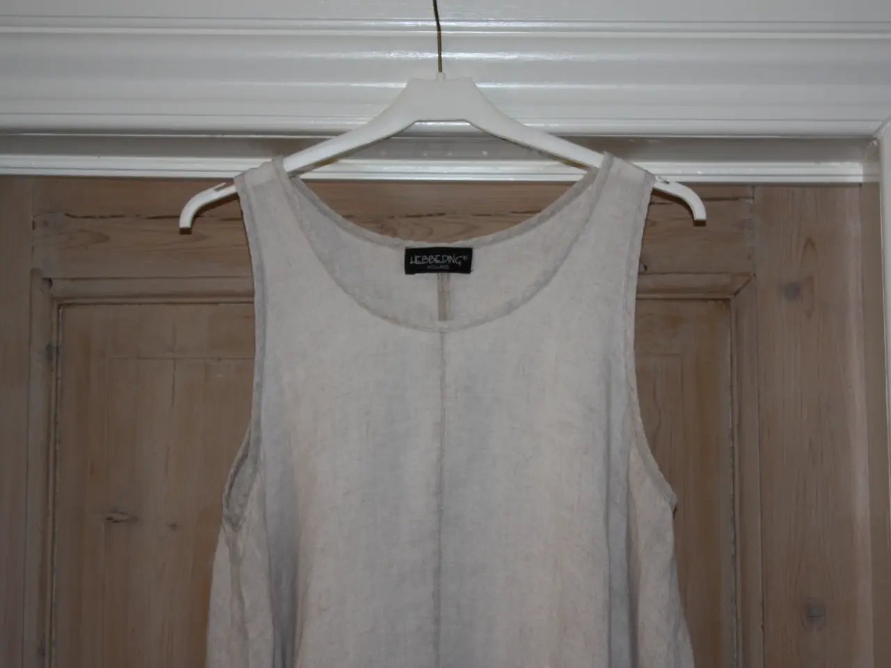 Billede 3 - Hebbeding Holland kjole str. 36 hør/cotton