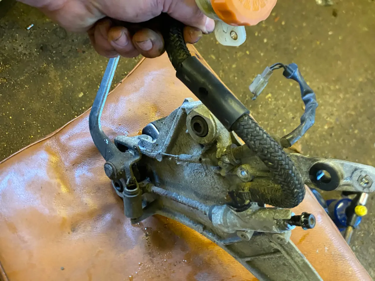 Billede 6 - Honda ST1100 fodhviler / beslag med