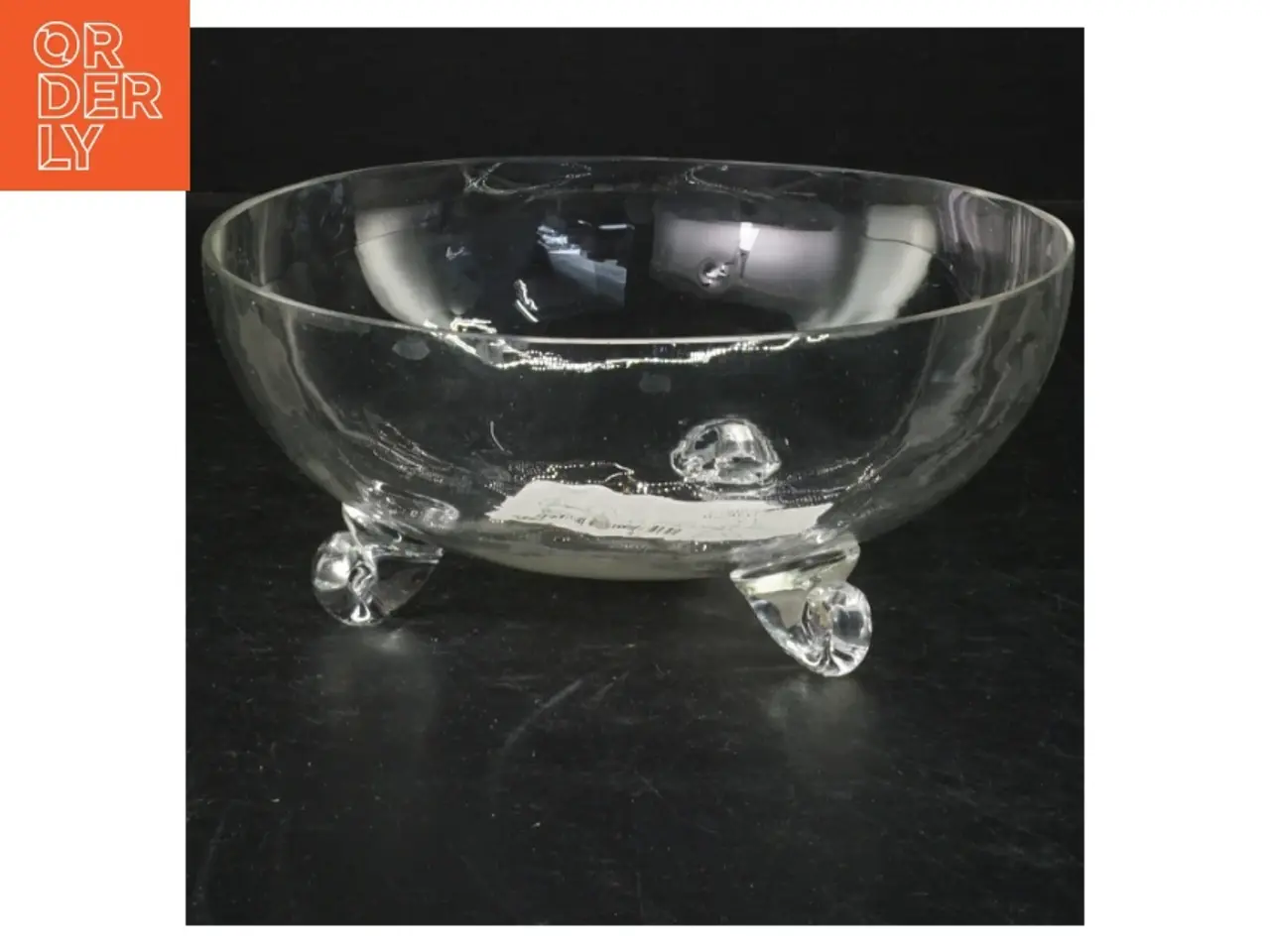 Billede 1 - Glasskål (str. 16,5 cm)
