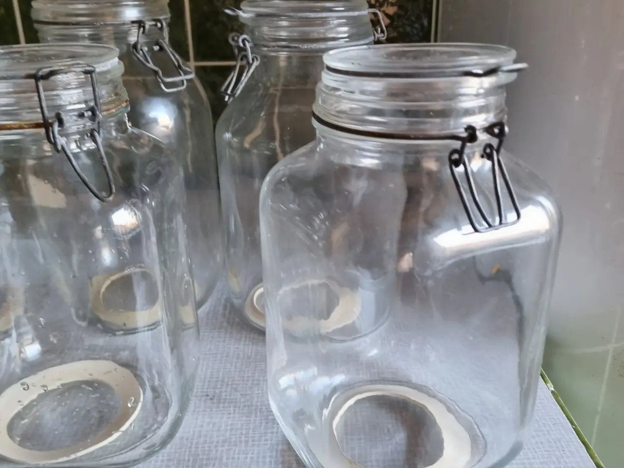 Billede 2 - 5 stk 3 L Patentglas