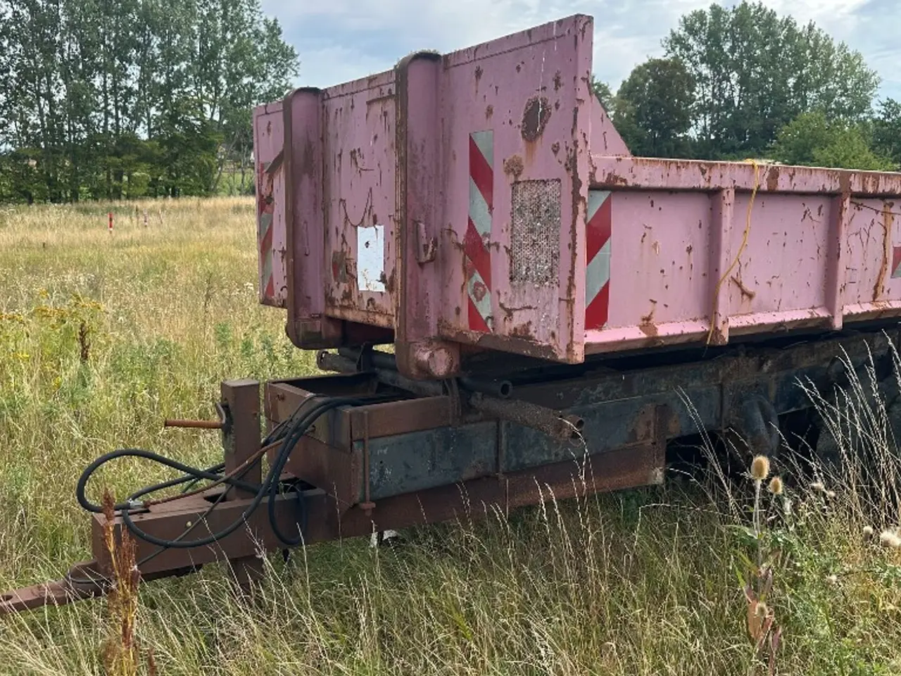 Billede 2 - Traktorvogn Med container