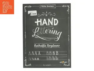 Hand Lettering – Øvehæfte Bogstaver af Frau Annika (Bog)