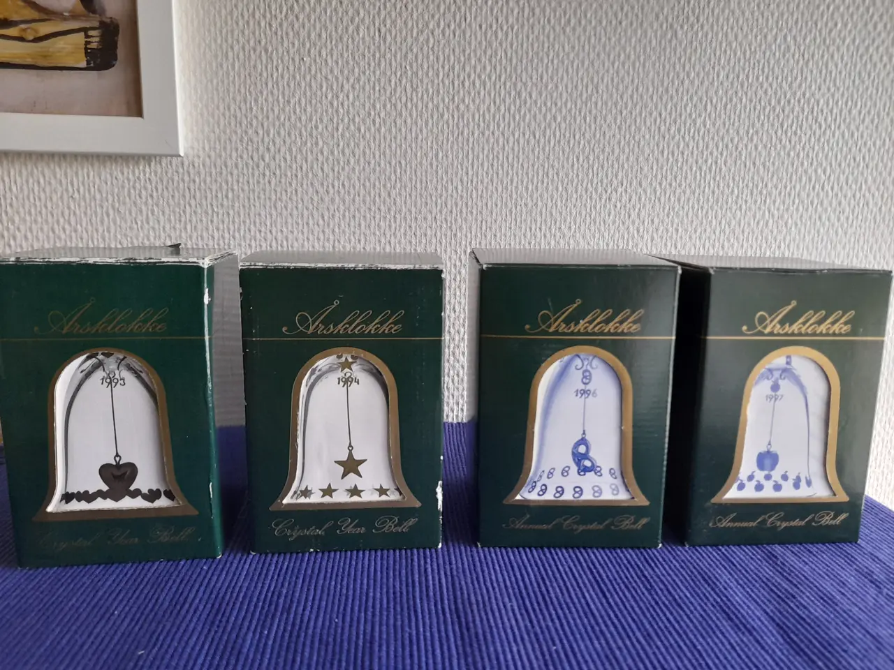 Billede 2 - Meget velholdte årsklokker RC/ B&G