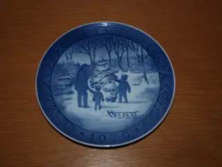 Royal Copenhagen juleplatte 1979