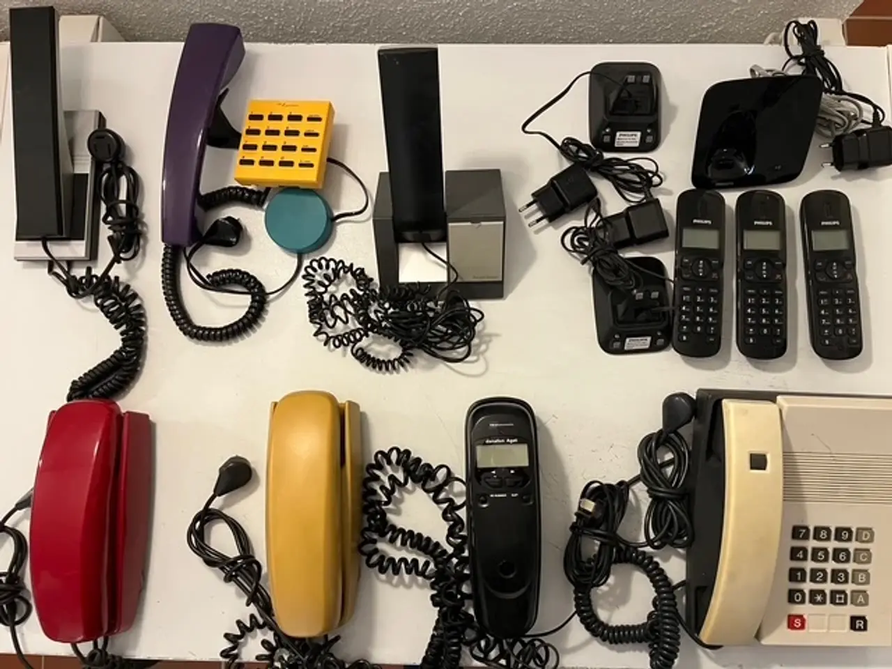Billede 1 - Fastnet telefoner og mobil til fastnet