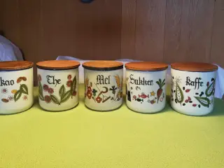 Knabstrup krukker fra Pernilleserien asier m.m.