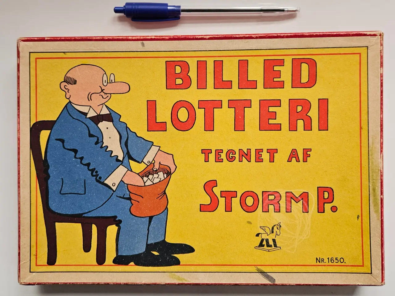 Billede 1 - Storm P billede lotteri.