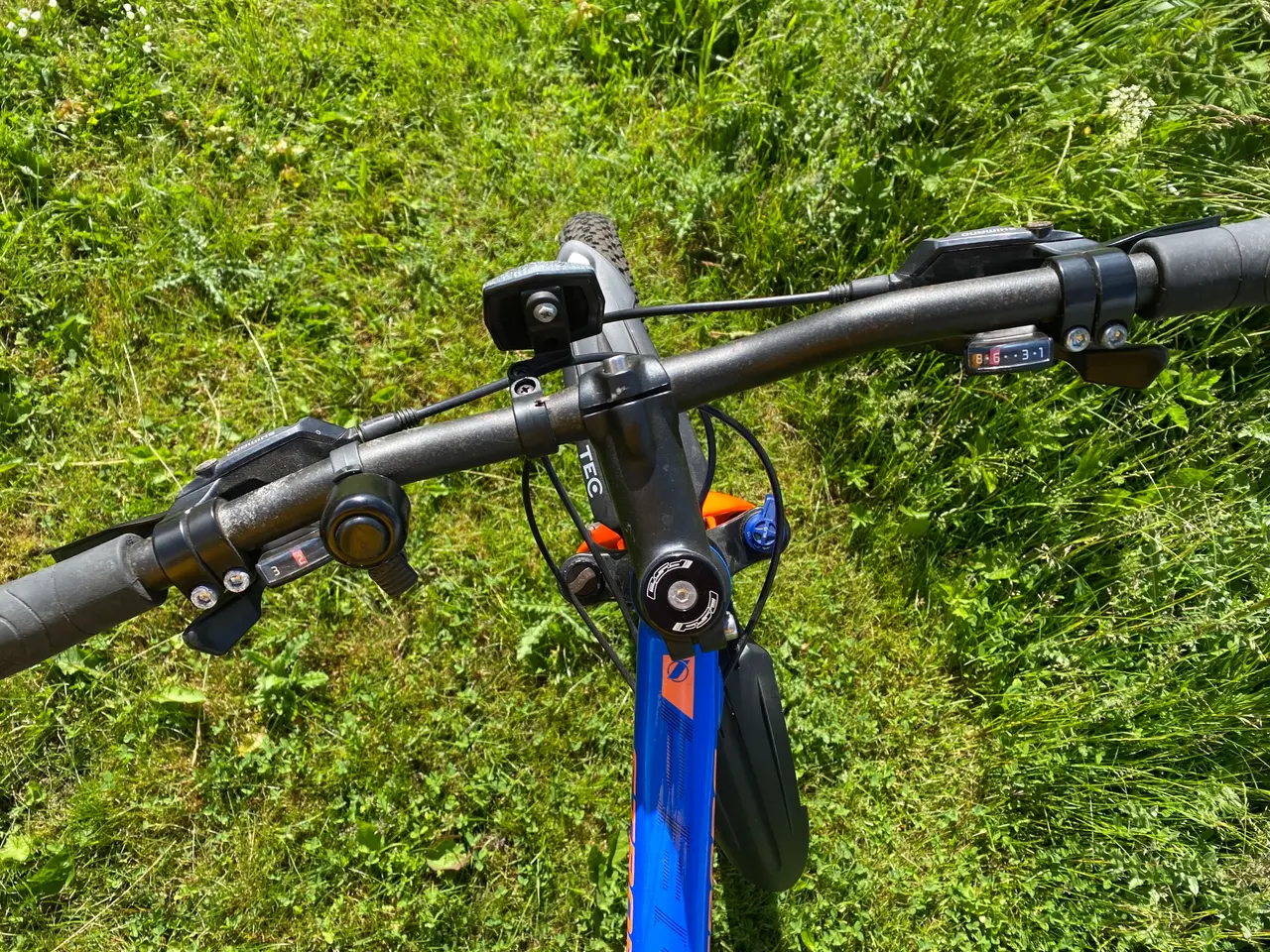 Billede 2 - Mountainbike 19” blå/orange