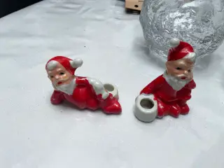 Ældre julenisser til juletræslys