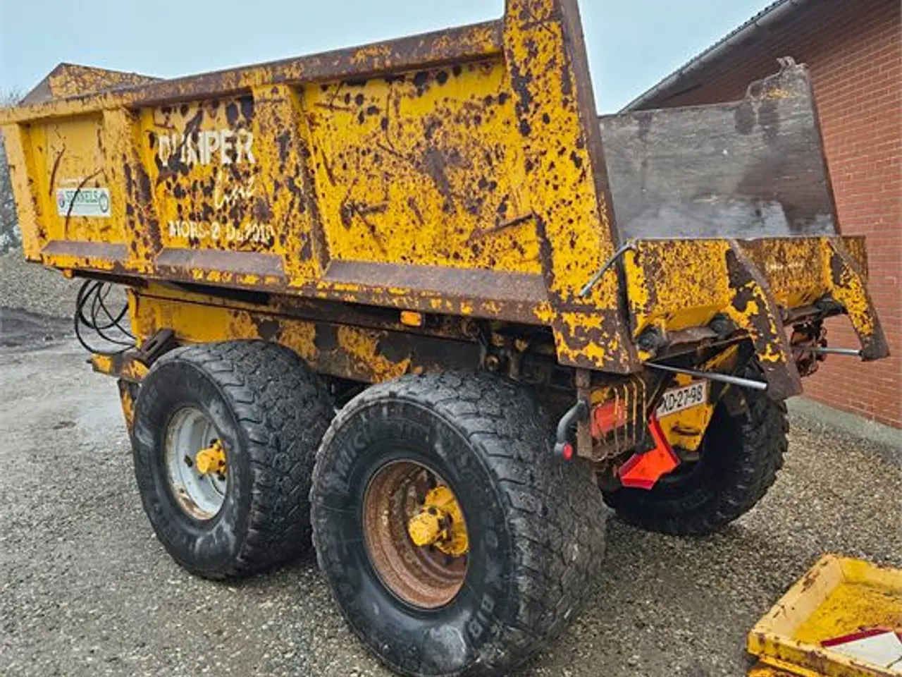 Billede 5 - ABC 23 tons - Morsø tipvogn / Dump trailer