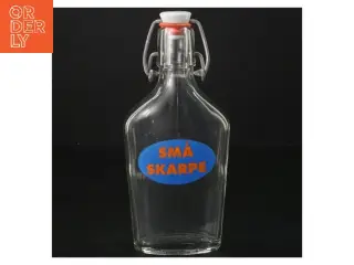 Glasflaske med patentlåg (str. 19,5 cm)