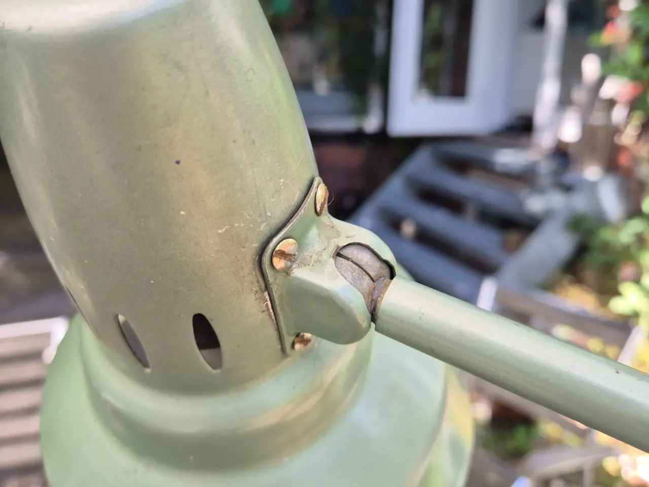 Billede 5 - Fed fransk arkitektlampe med industrielt udtryk
