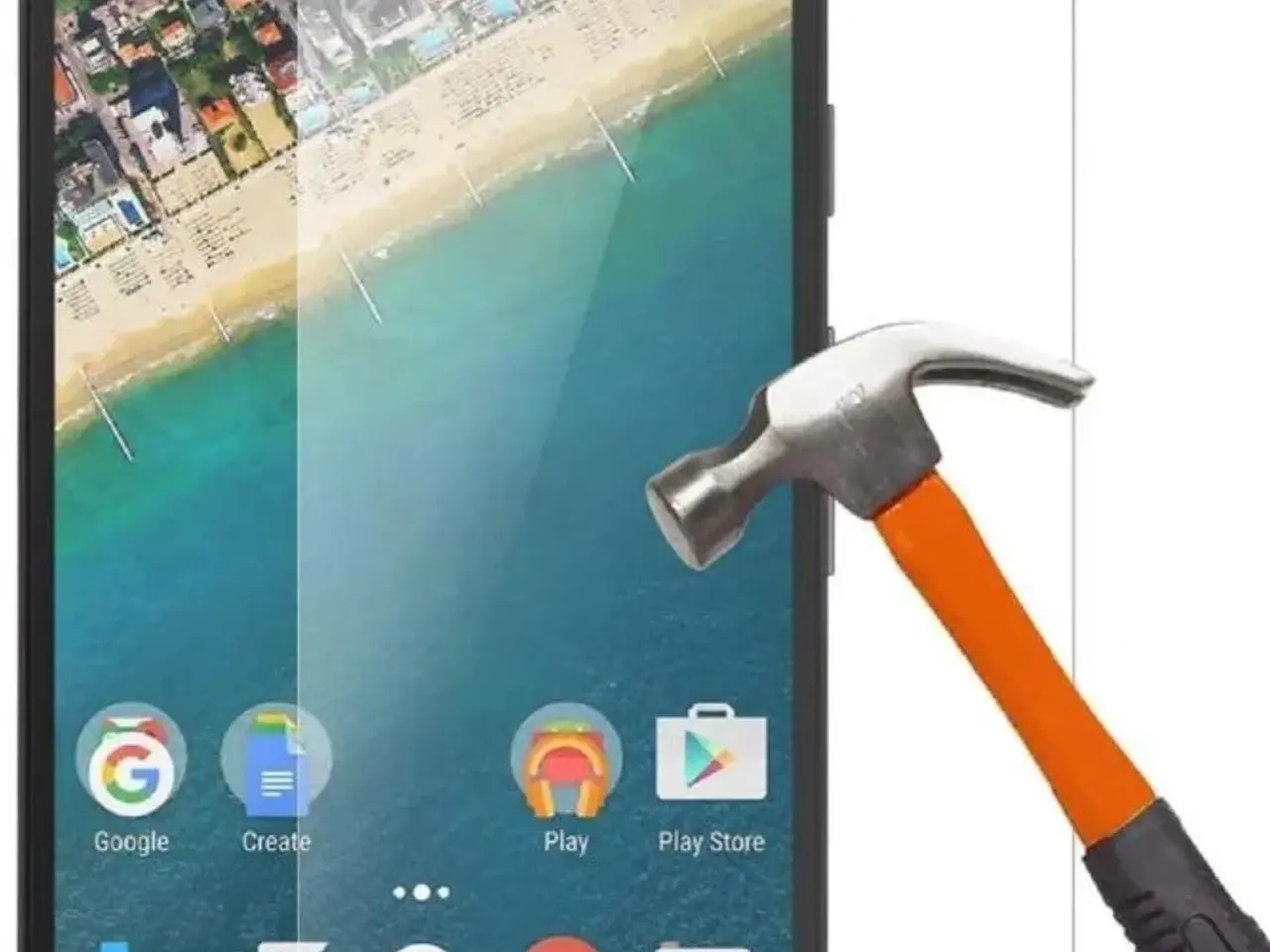 Billede 1 - 9H Panzerglas til Nexus 5X.