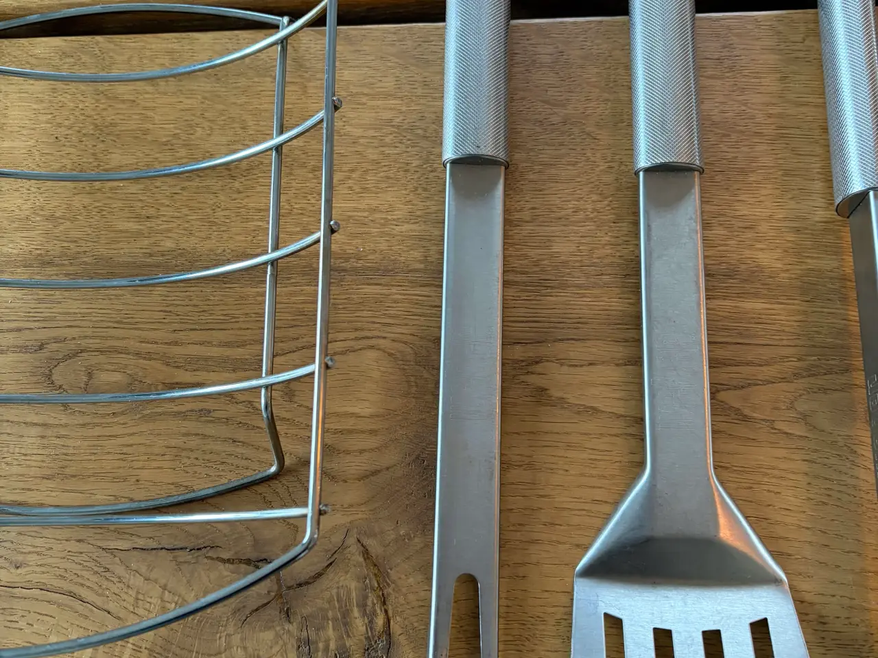 Billede 4 - Weber grillsæt + stegholder