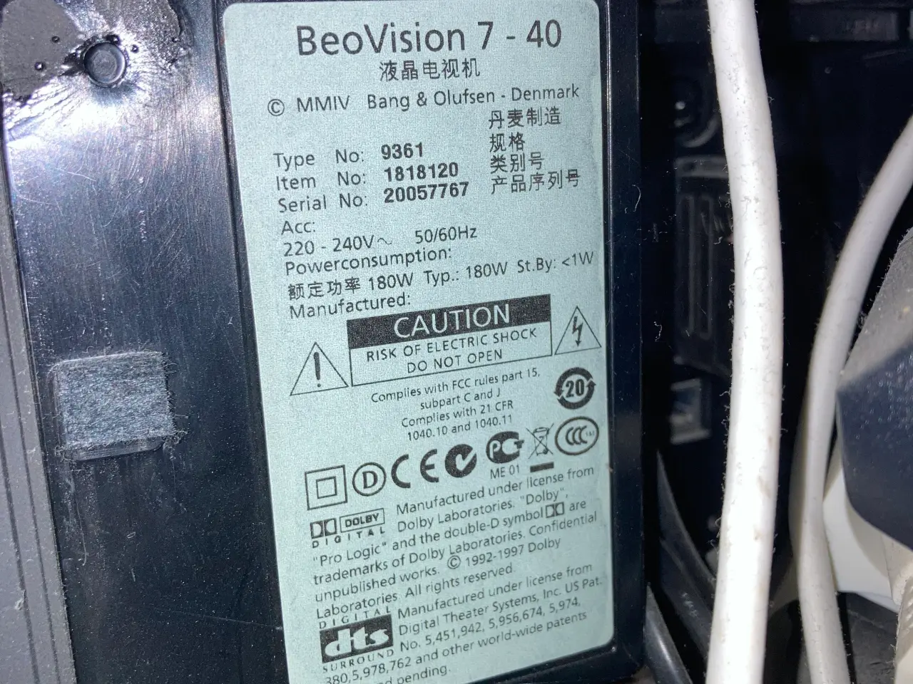Billede 5 - Flot 40? B&O TV