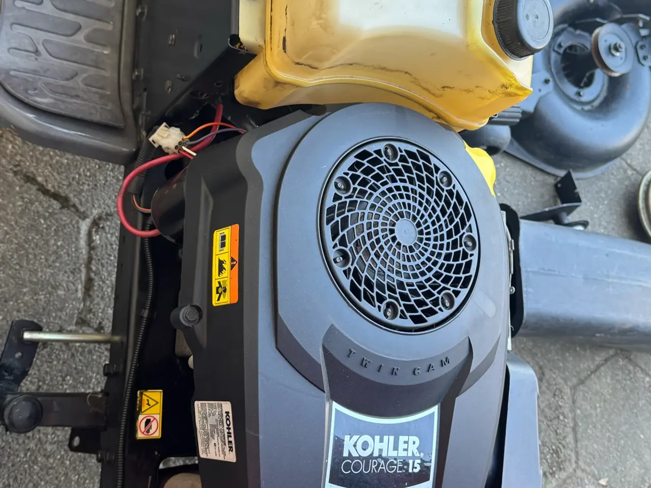 Billede 3 - Husqvarna CTH151 opsamler/bio