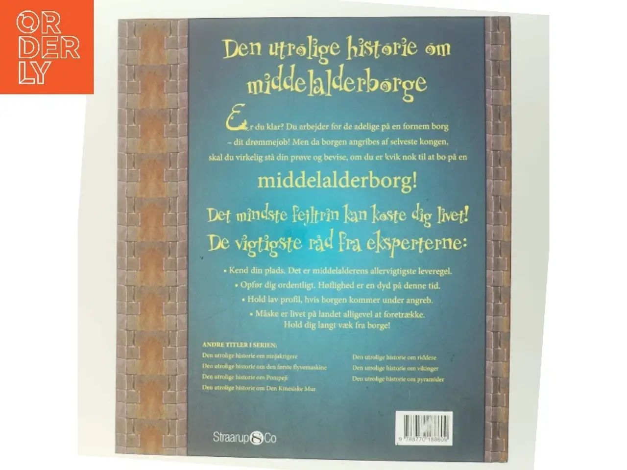 Billede 3 - Den utrolige historie om middelalderborge af Jacqueline Morley (Bog)