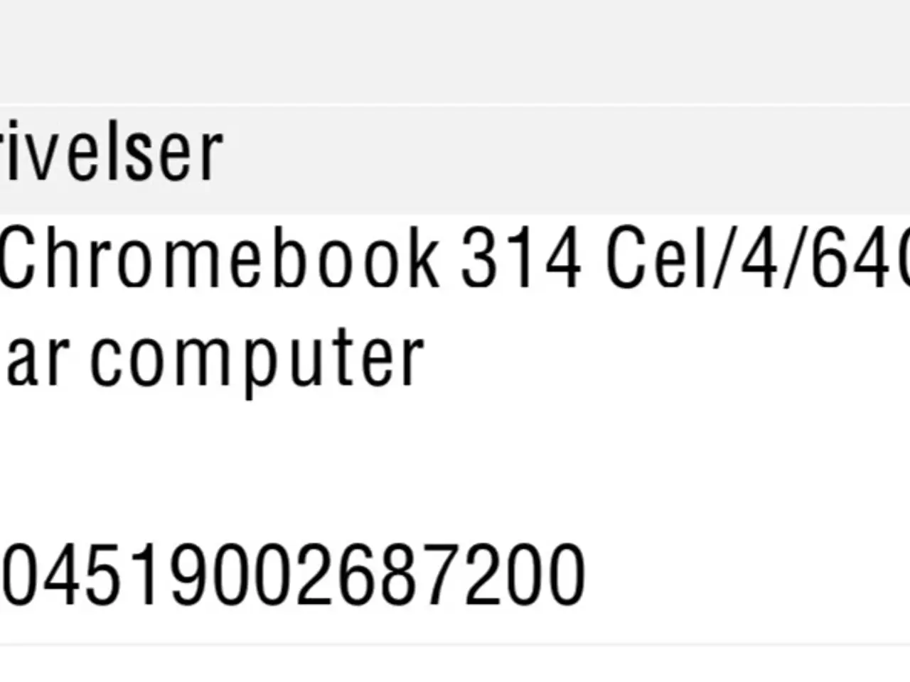 Billede 3 - Acer Chromebook 314