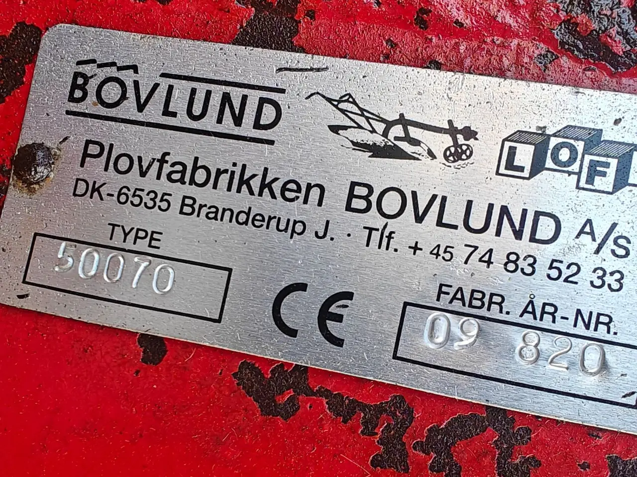 Billede 6 - Bovlund Kran Kran m. 3-punkt ophæng