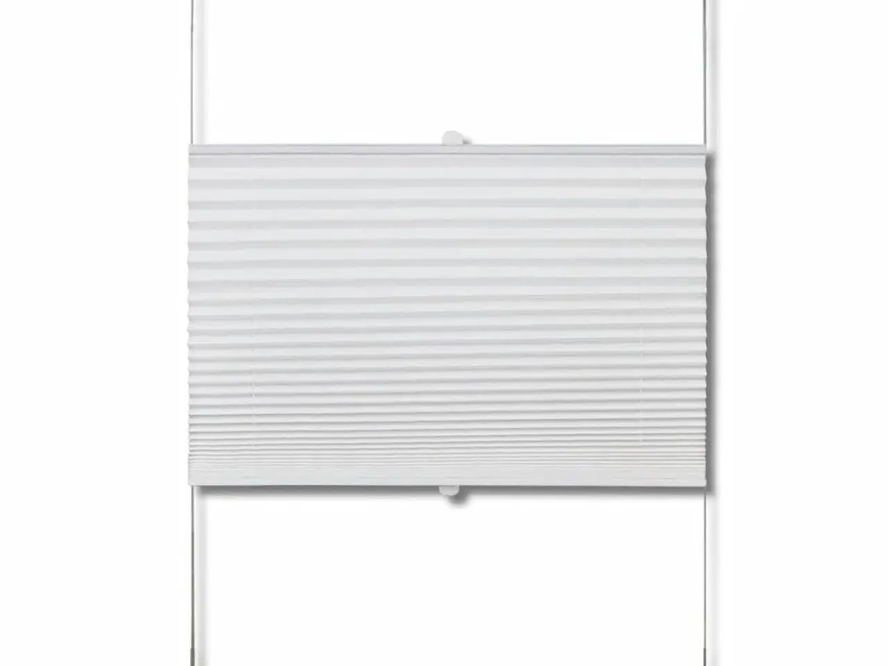 Billede 4 - Plisségardiner 70 x 200 cm hvid