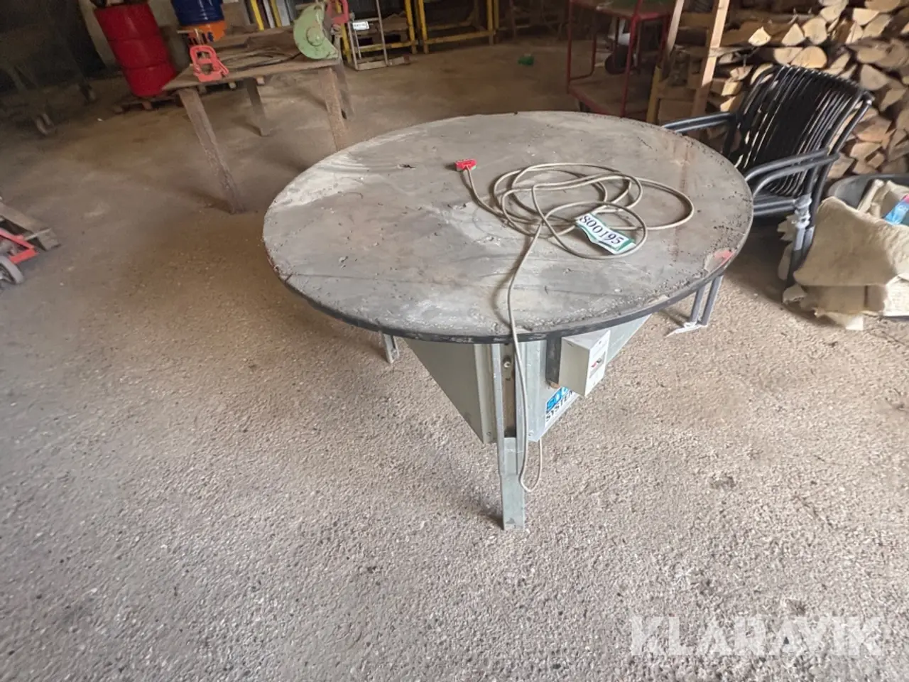 Billede 3 - Pakkebord elektrisk Soco Ø120