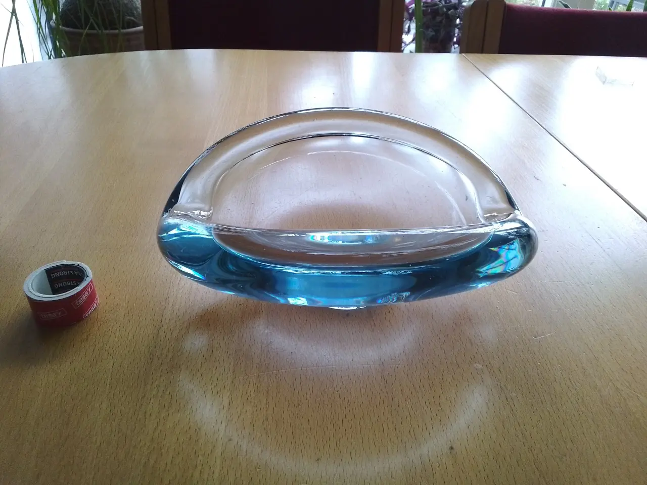 Billede 2 - Stor Per Lütken glasskål fra Holmegaard