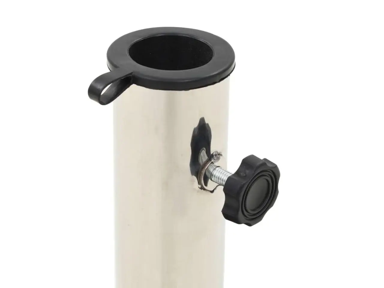 Billede 2 - Parasolfod i granit 30 kg - rund, sort