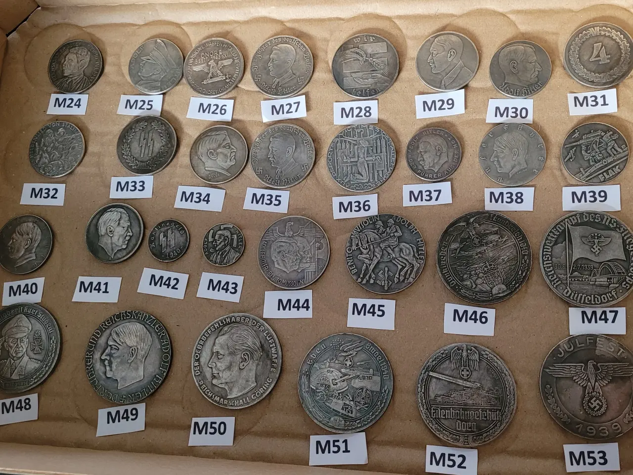 Billede 1 - Tyskland WW2 medaljer/mønter