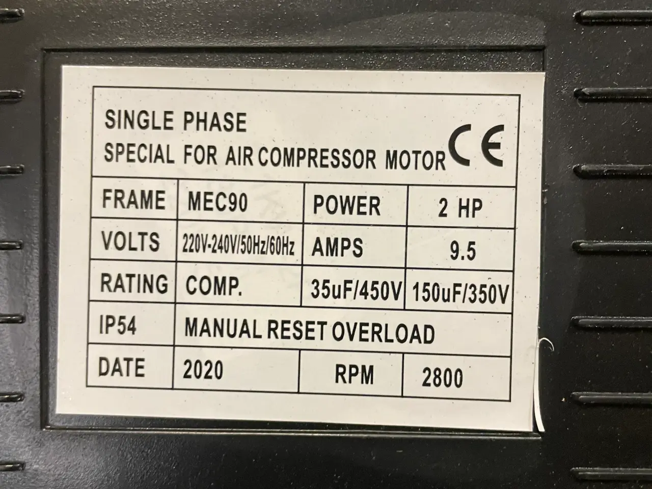 Billede 6 - Kompressor 100L 2HK 8bar