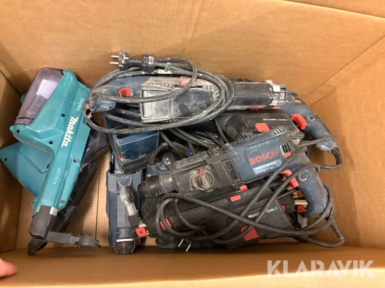 Billede 2 - Blandet lot håndværktøj Bosch, Hilti, Makita