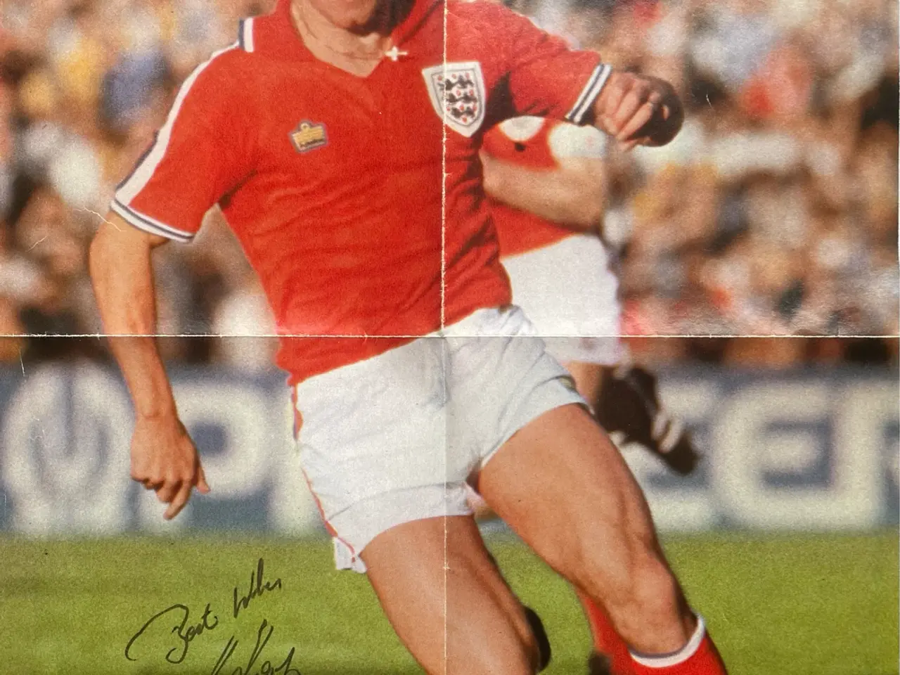 Billede 1 - Autograf af Kevin Keegan (21x29cm) !