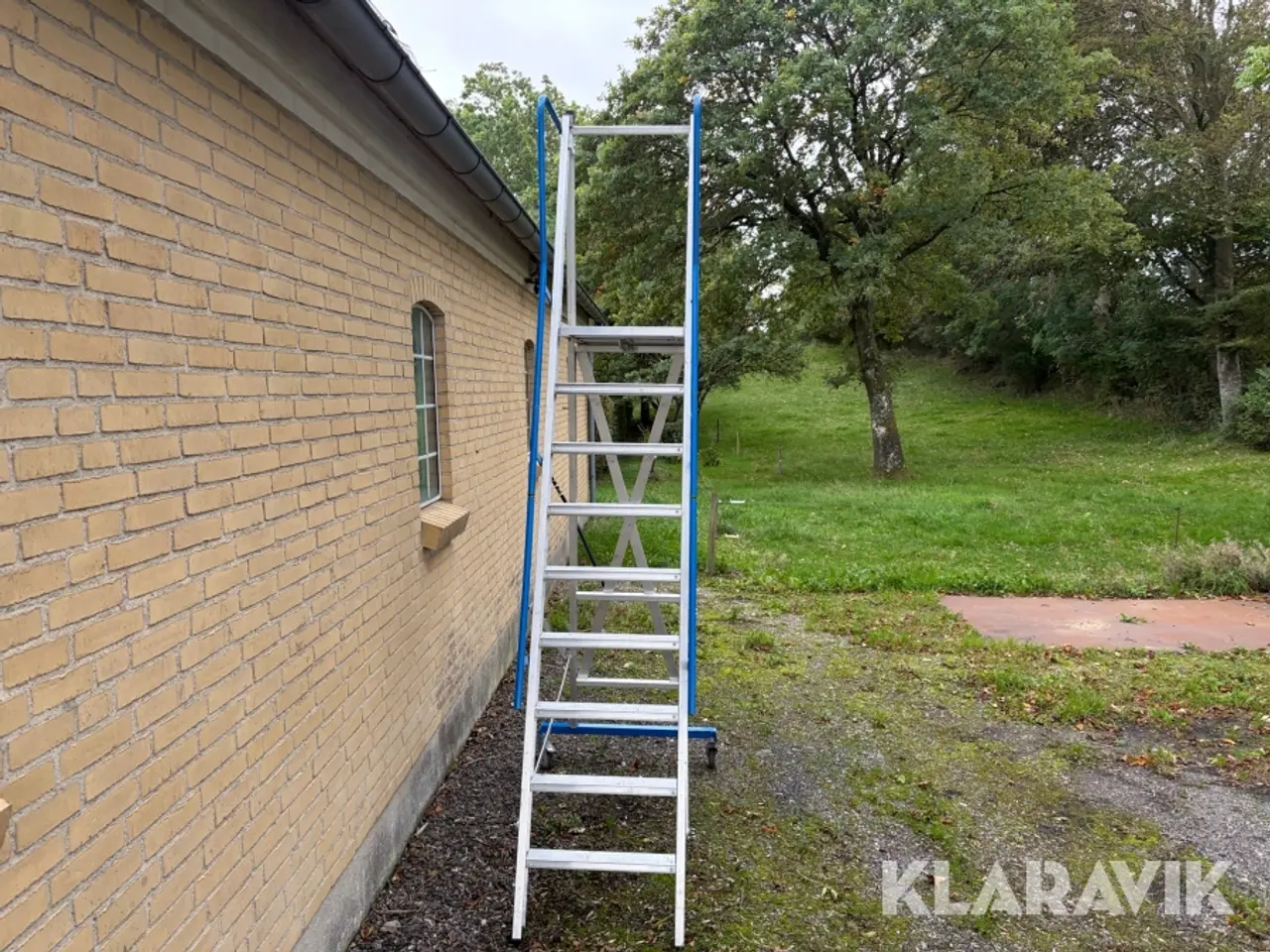 Billede 5 - Reposstige Scando med hjul, 1 styk