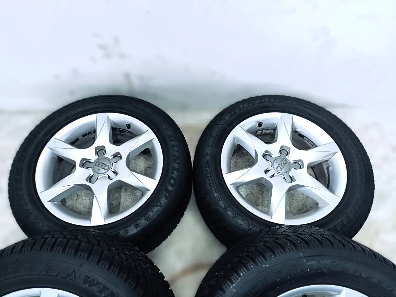 Billede 4 - 5x112 16" ET35 nav 57,1ø AUDI vintersæt