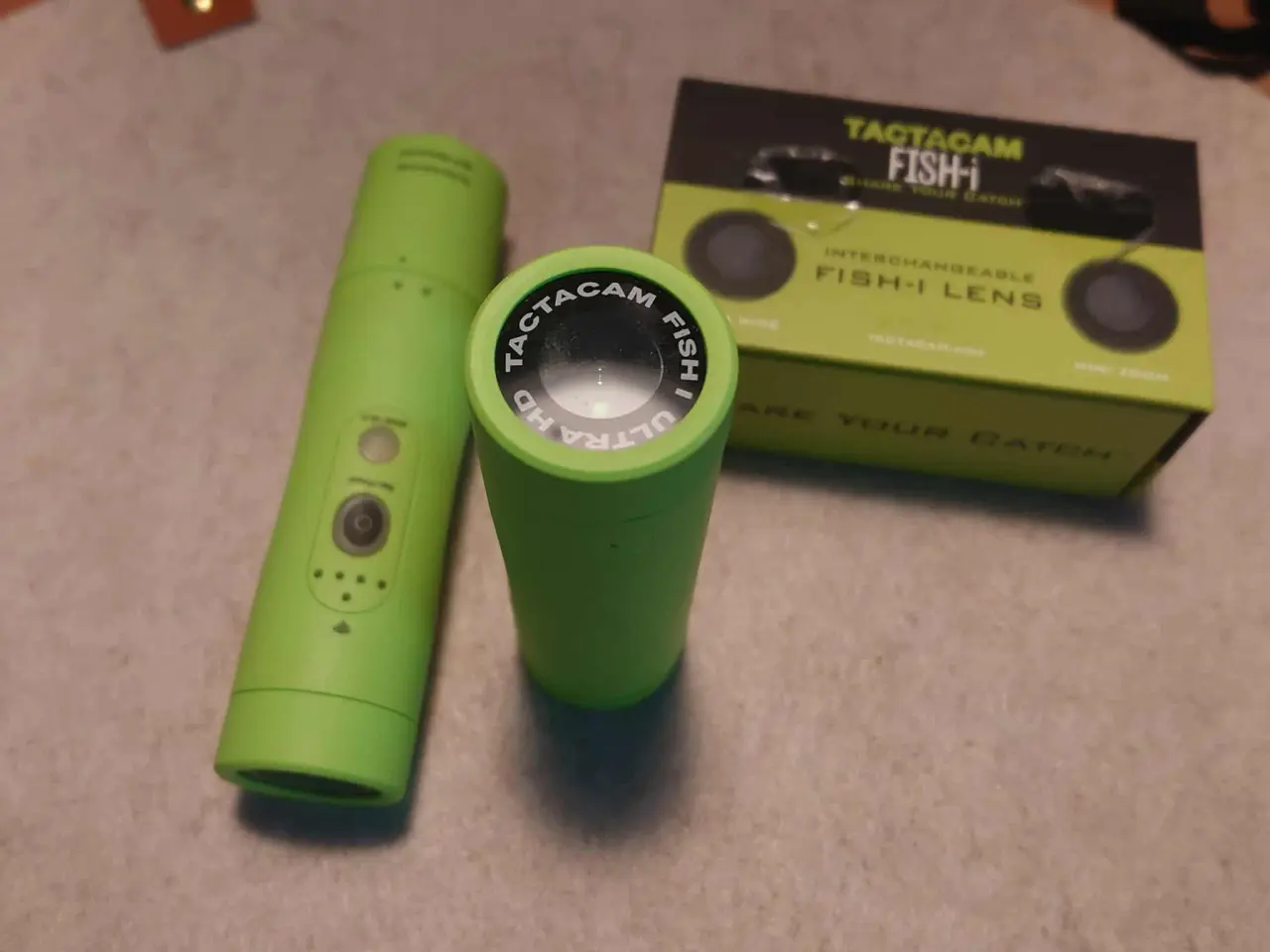 Billede 1 - Tactacam Fish-I (2 stk.) + ekstra linser – komplet