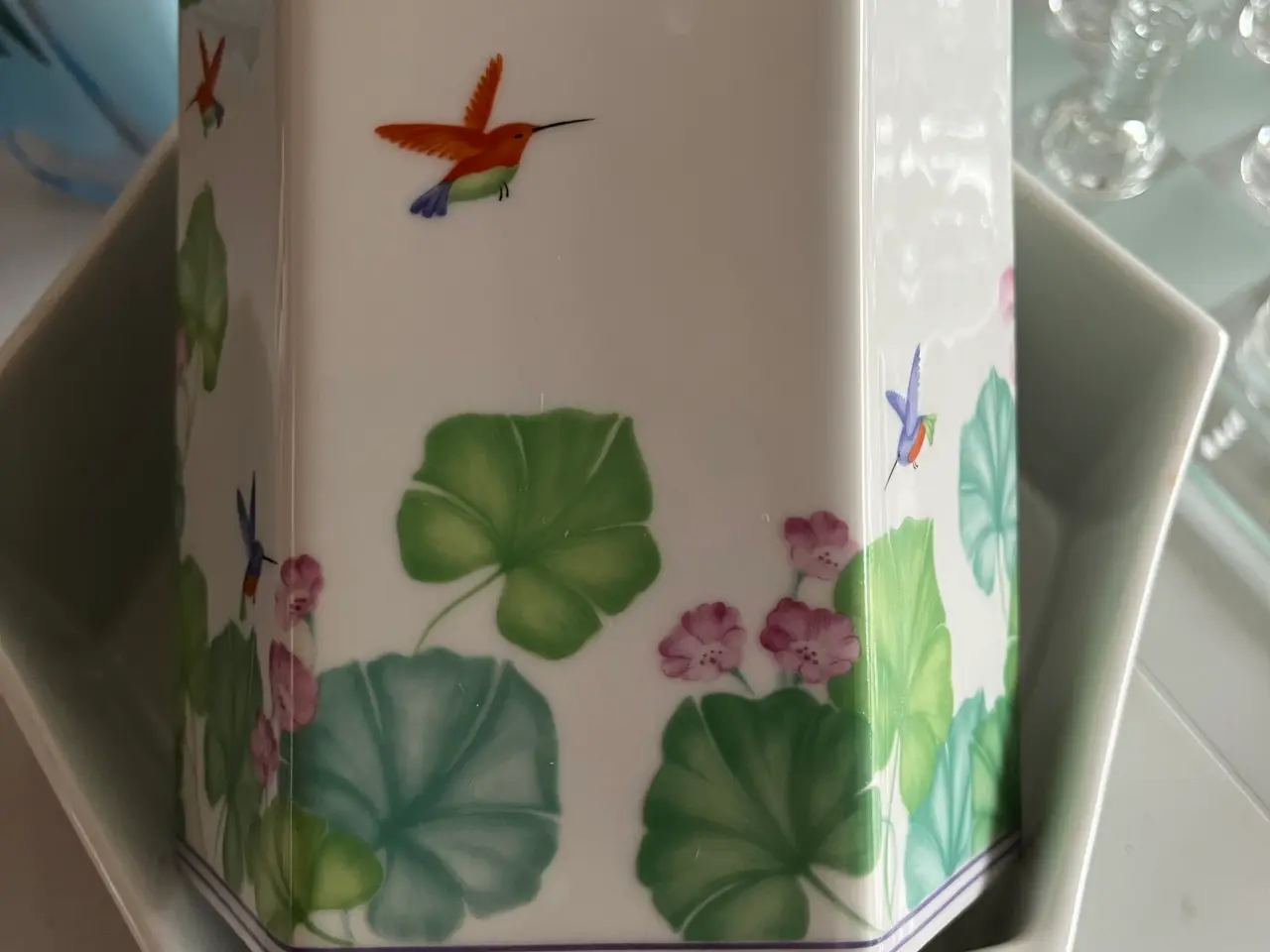Billede 3 - Royal copenhagen Bordfad og vase Kolibri