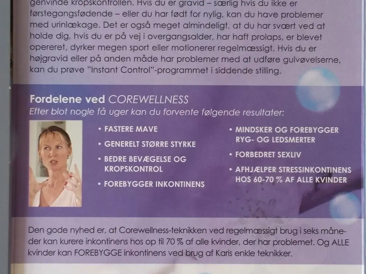 Billede 2 - NY bækkenbunds træning dvd