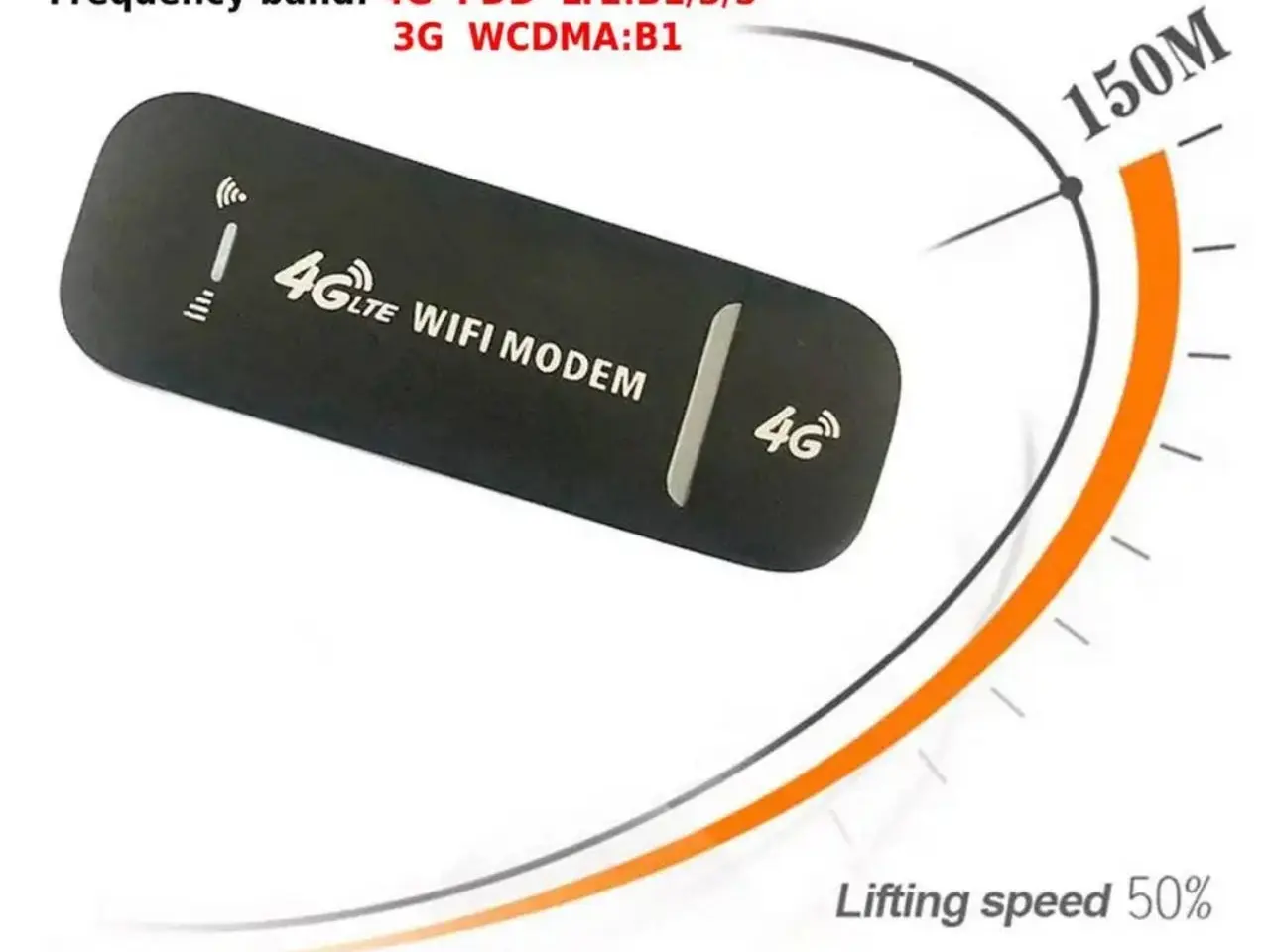 Billede 1 - USB 4G LTE modem / WiFi router dongle med SIM