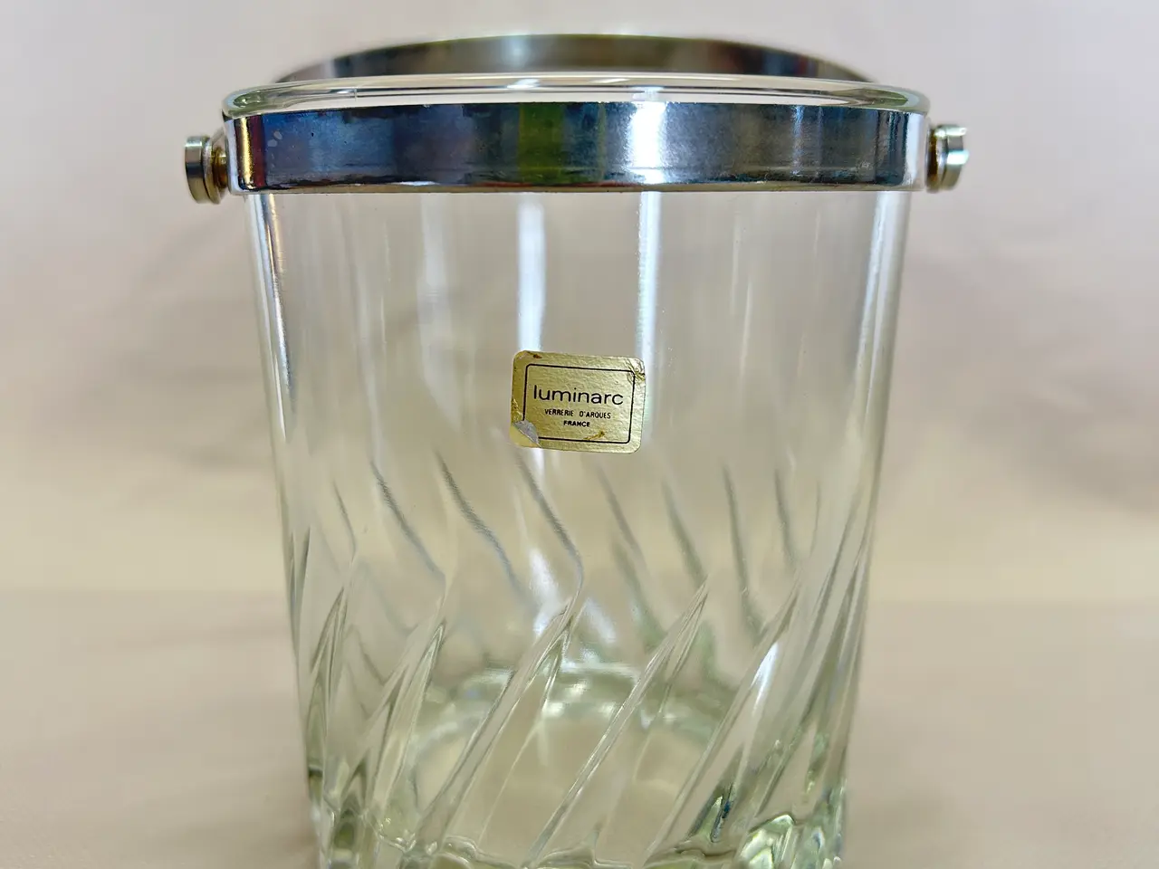 Billede 1 - Fransk vintage isspand fra Luminarc