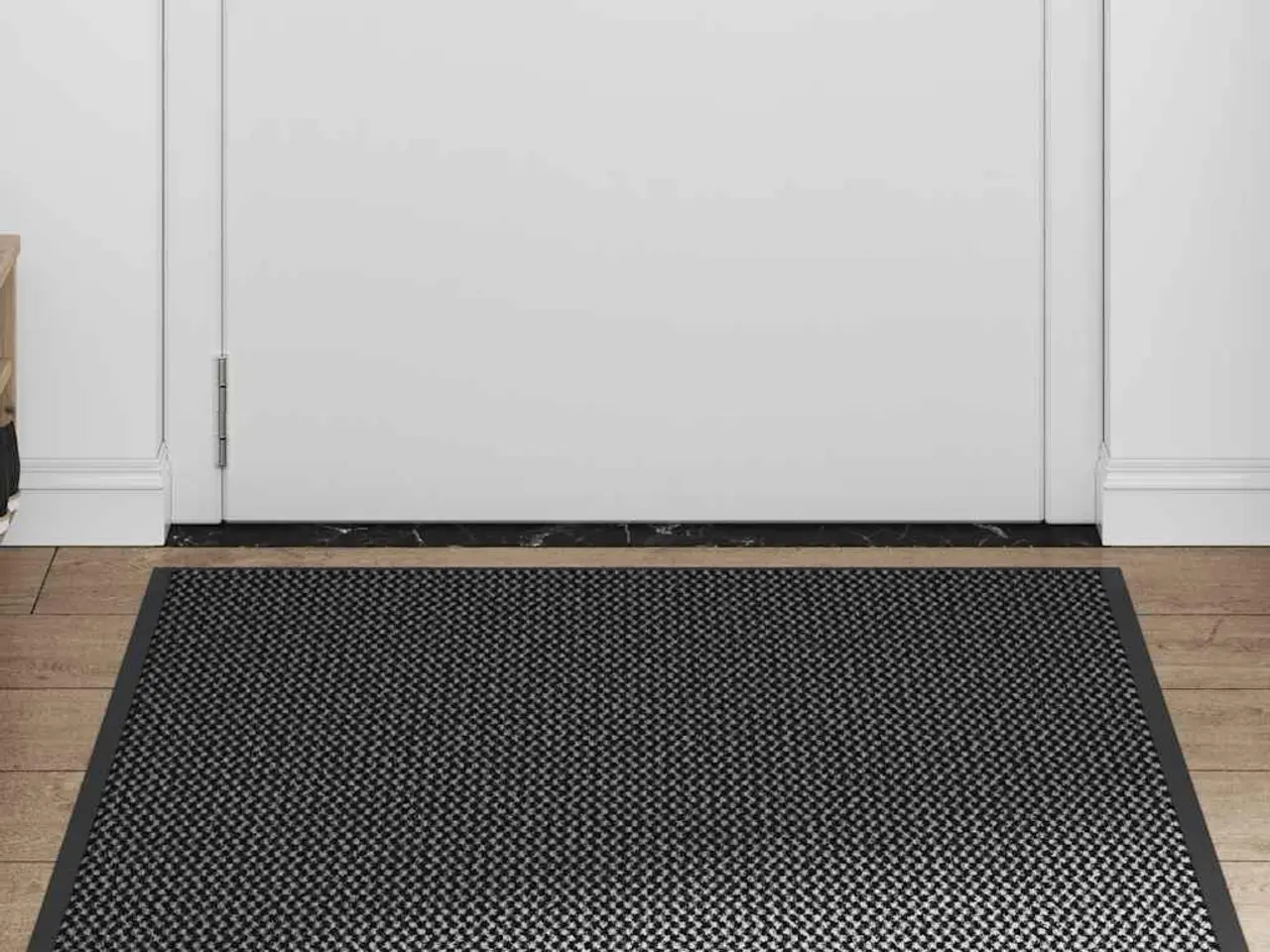 Billede 2 - Dørmåtte antracitgrå 90 x 150 cm