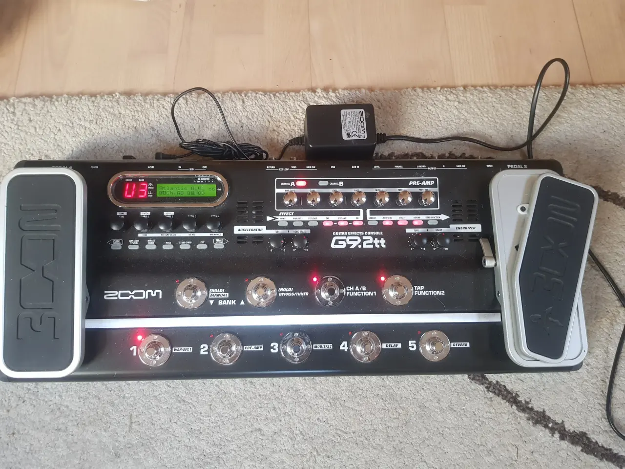 Billede 1 - Guitar multi pedal, Zoom G9.2tt