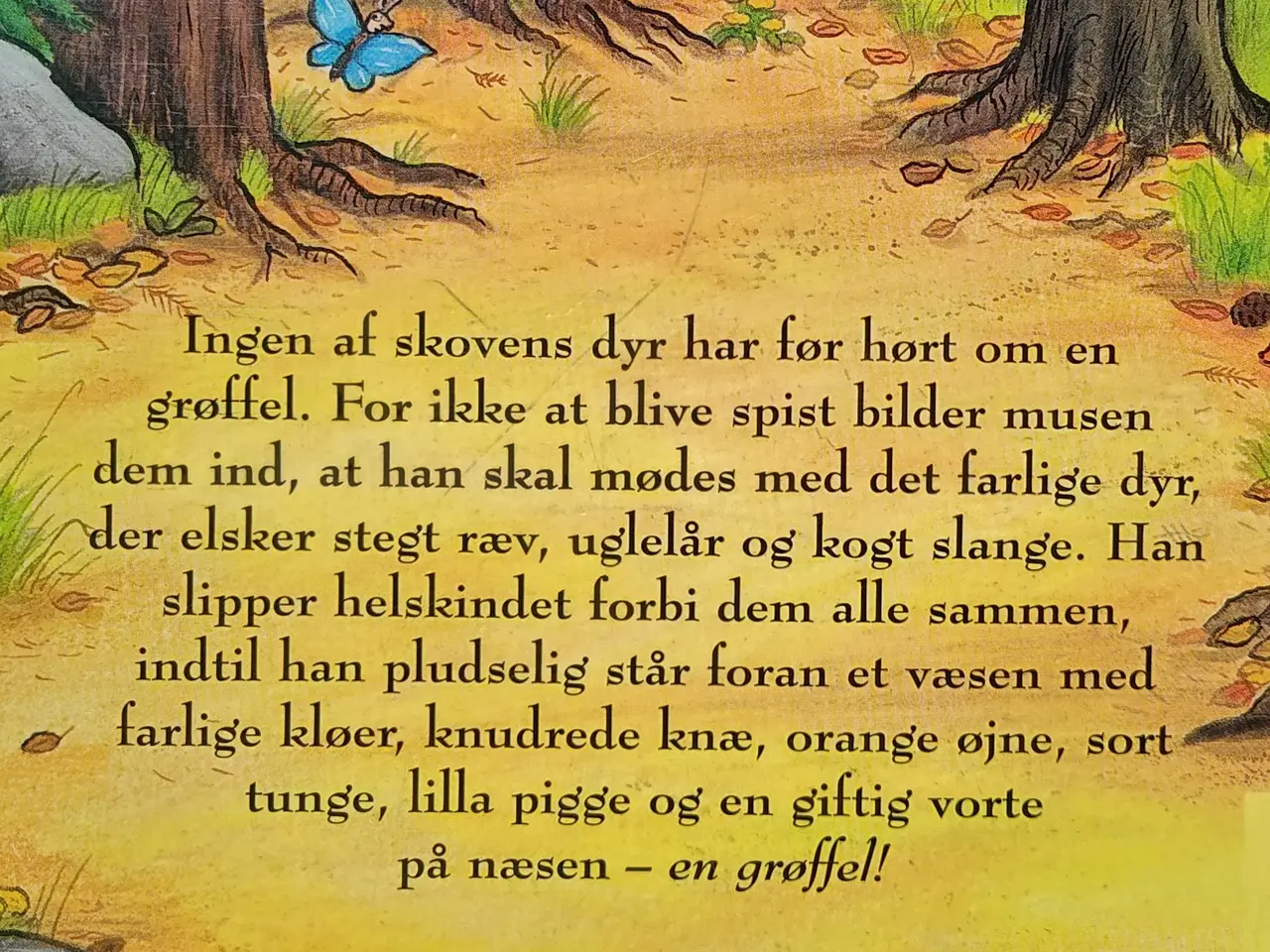 Billede 2 - Grøflen BOG af Julia Donaldson & Axel Scheffler