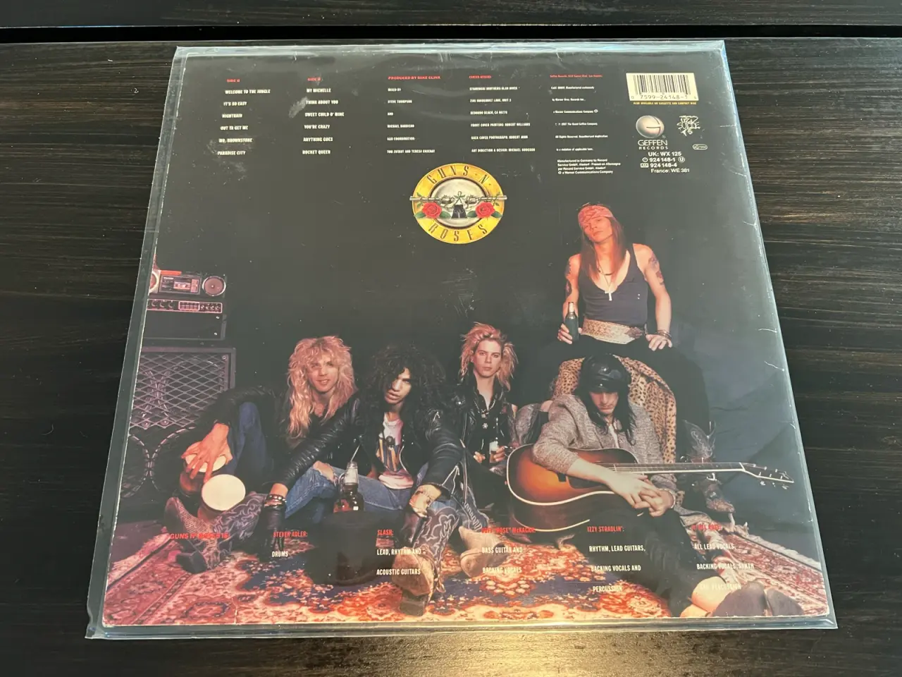 Billede 2 - Guns N’ Roses – Appetite For Destruction LP