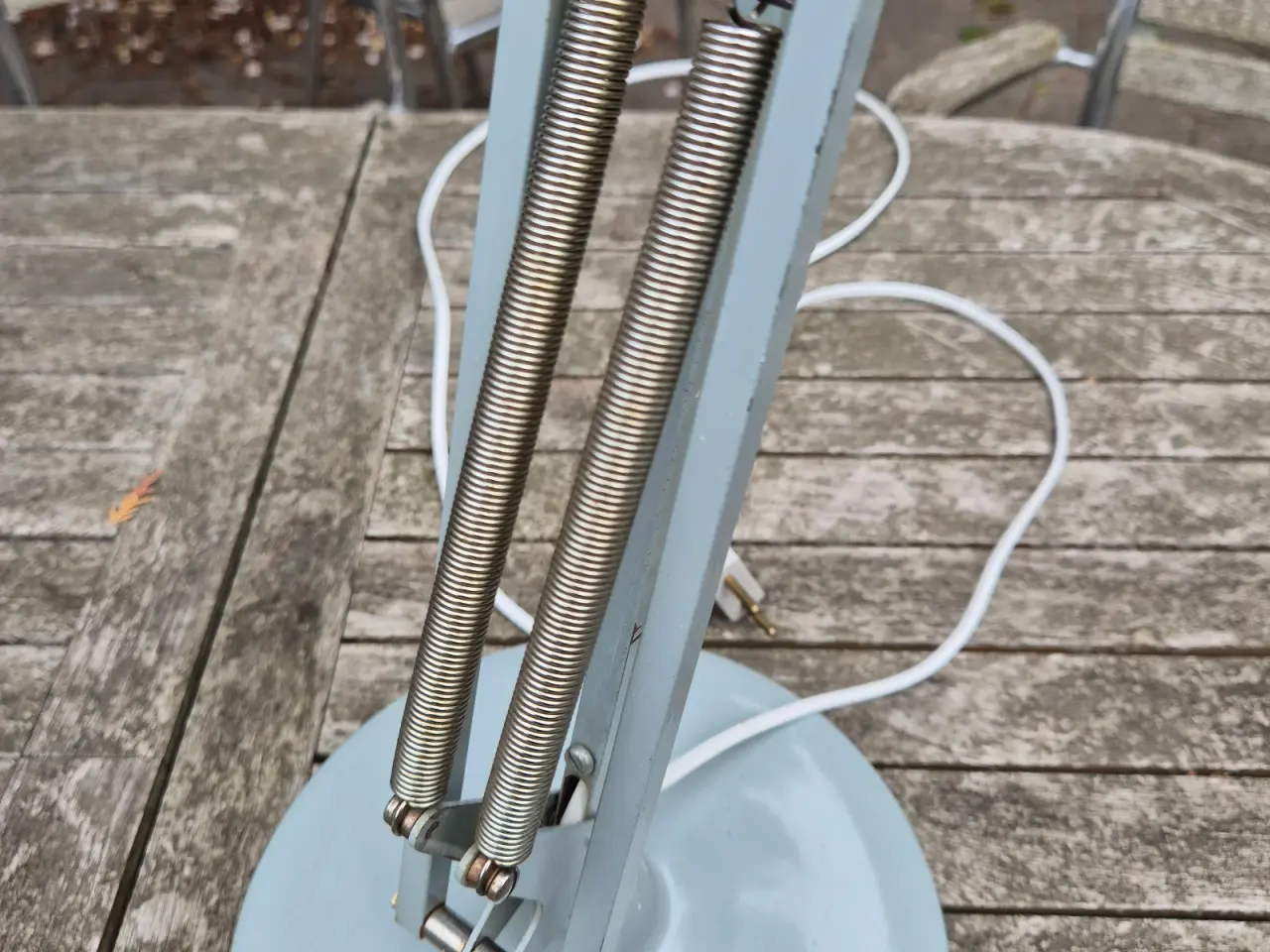 Billede 9 - Grå Luxo arkitektlampe med bordfod
