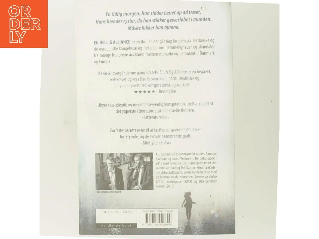 Billede 3 - En hellig alliance af A. J. Kazinski (Bog)