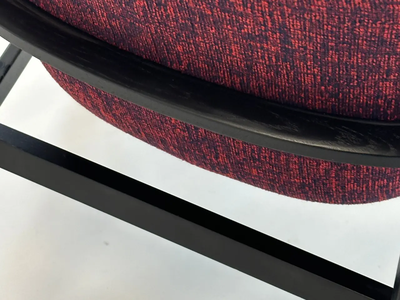 Billede 4 - Classicon Sedan Loungestol – Rød med Sort Stel